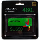 Накопитель SSD ADATA 2.5" Ultimate SU650 480 Гб SATA III ASU650SS-480GT-R - фото 51690214 Накопитель SSD ADATA 2.5" Ultimate SU650 480 Гб SATA III ASU650SS-480GT-R - фото 51690214