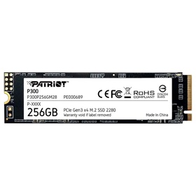 Накопитель SSD Patriot M.2 P300 256 Гб PCIe P300P256GM28