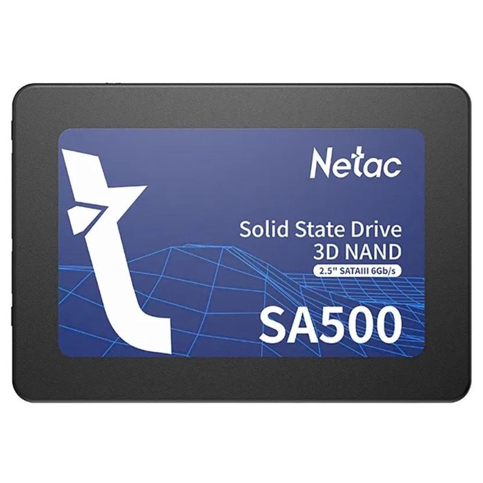 Накопитель SSD NETAC 2.5" SA500 480 Гб SATA III NT01SA500-480-S3X - фото 51690249