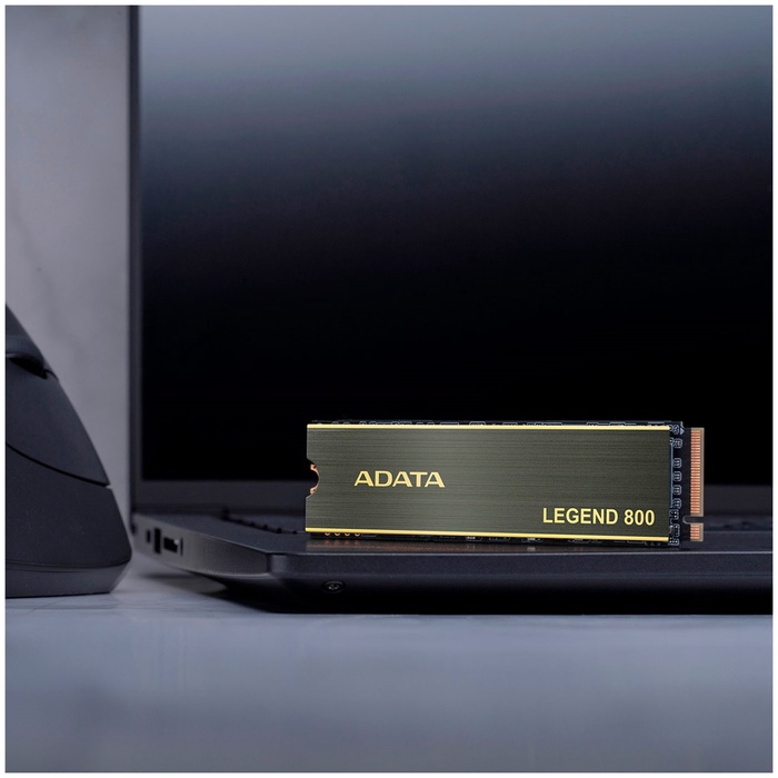 Накопитель SSD ADATA M.2 LEGEND 800 500 Гб PCIe 4.0 ALEG-800-500GCS - фото 51690254