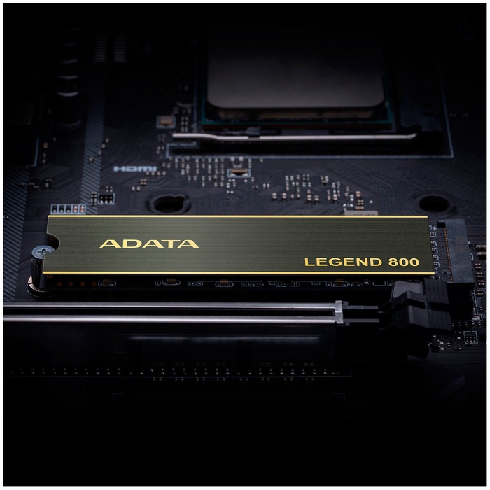 Накопитель SSD ADATA M.2 LEGEND 800 500 Гб PCIe 4.0 ALEG-800-500GCS - фото 51690256