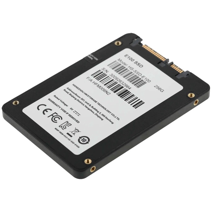 Накопитель SSD Hikvision 2.5" E100 256 Гб SATA III HS-SSD-E100/256G - фото 51688143