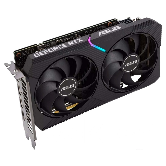 Видеокарта ASUS GeForce RTX 3060 LHR DUAL OC V2 12GB (DUAL-RTX3060-O12G-V2) - фото 51688150