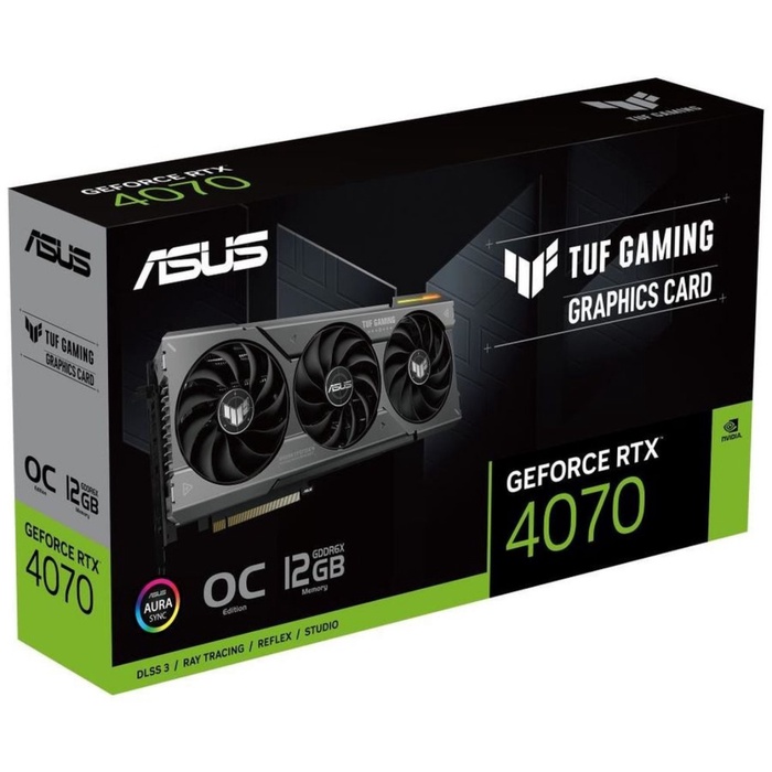 Видеокарта ASUS GeForce RTX 4070 GAMING OC 12GB (TUF-RTX4070-O12G-GAMING) - фото 51690279