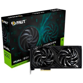 Видеокарта Palit GeForce RTX 4060 DUAL 8GB (NE64060019P1-1070D)