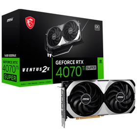 Видеокарта MSI GeForce RTX 4070 Ti SUPER 16G VENTUS 2X OC