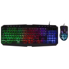 Игровой комплект клавиатура + мышь HIPER HPK-G101 Fever, черный - фото 51690453 Игровой комплект клавиатура + мышь HIPER HPK-G101 Fever, черный - фото 51690453