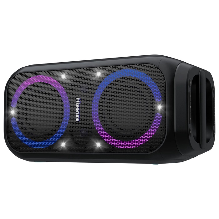 Минисистема Hisense Party Rocket 160 черный 160Вт FM USB BT - фото 51691639