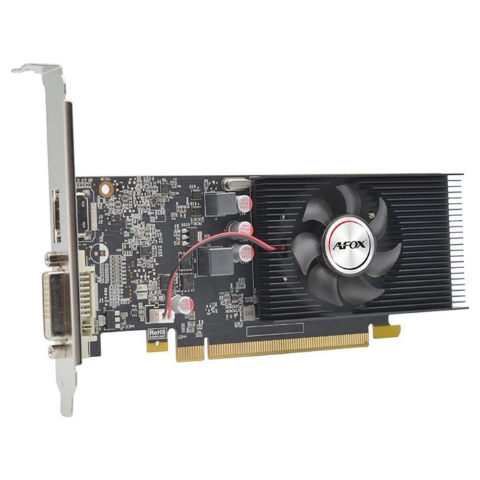 Видеокарта Afox PCI-E AF1030-2048D5L7 NVIDIA GeForce GT 1030 2Gb 64bit GDDR5 1228/6000 DVIx   108276 - фото 51691691