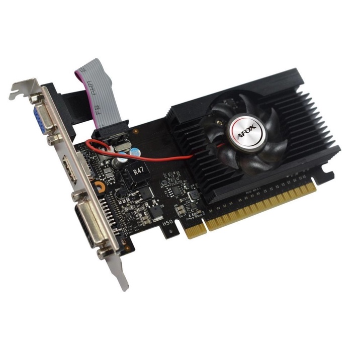 Видеокарта Afox PCI-E AF710-1024D3L5 NVIDIA GeForce GT 710 1Gb 64bit GDDR3 954/1600 DVIx1 H   108276 - фото 51691730