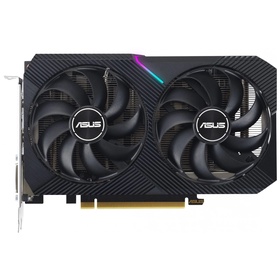 Видеокарта Asus PCI-E 4.0 DUAL-RTX3050-8G-V2 NVIDIA GeForce RTX 3050 8Gb 128bit GDDR6 1777/   108276