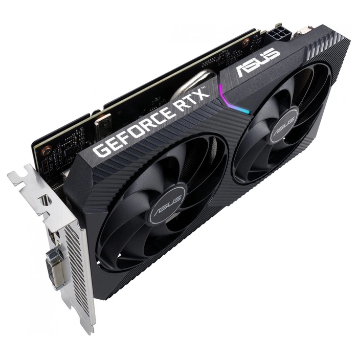 Видеокарта Asus PCI-E 4.0 DUAL-RTX3050-8G-V2 NVIDIA GeForce RTX 3050 8Gb 128bit GDDR6 1777/   108276 - фото 51691754