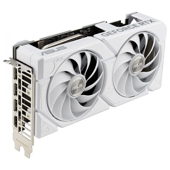 Видеокарта Asus PCI-E 4.0 DUAL-RTX4070S-O12G-EVO-WHITE NVIDIA GeForce RTX 4070 Super 12Gb 1   108276 - фото 51691760