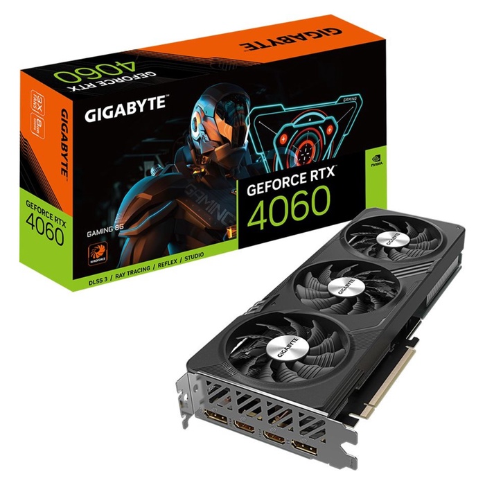 Видеокарта Gigabyte PCI-E 4.0 GV-N4060GAMING-8GD NVIDIA GeForce RTX 4060 8Gb 128bit GDDR6 2   108276 - фото 51691799