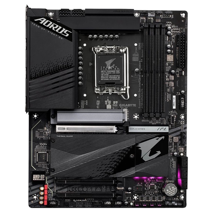 Материнская плата Gigabyte Z790 AORUS ELITE Soc-1700 Intel Z790 4xDDR5 ATX AC`97 8ch(7.1) 2   108276 - фото 51691898