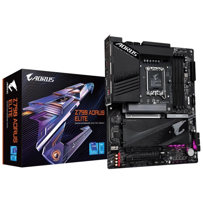 Материнская плата Gigabyte Z790 AORUS ELITE Soc-1700 Intel Z790 4xDDR5 ATX AC`97 8ch(7.1) 2   108276 - фото 51691901