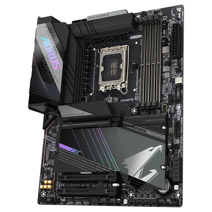 Материнская плата Gigabyte Z790 AORUS PRO X WIFI7 Soc-1700 Intel Z790 4xDDR5 ATX AC`97 8ch(   108276 - фото 51691904