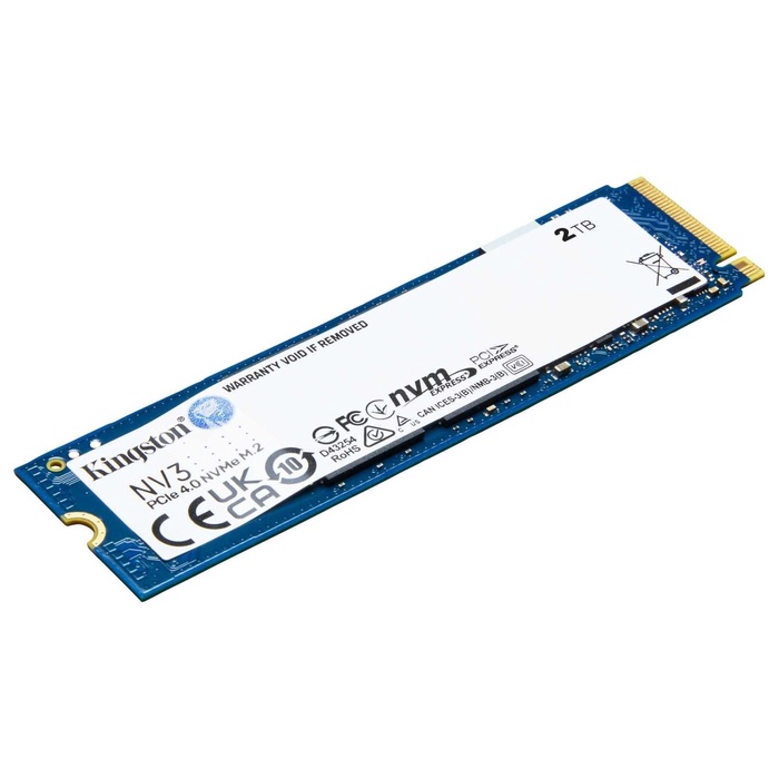 Накопитель SSD Kingston PCIe 4.0 x4 2TB SNV3S/2000G NV3 M.2 2280 - фото 51691930