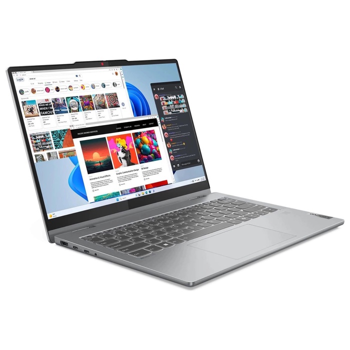 Ноутбук Lenovo IdeaPad 5 14AHP9 Ryzen 5 8645HS 16Gb SSD512Gb AMD Radeon 760M 14" OLED Touch   108278 - фото 51692367