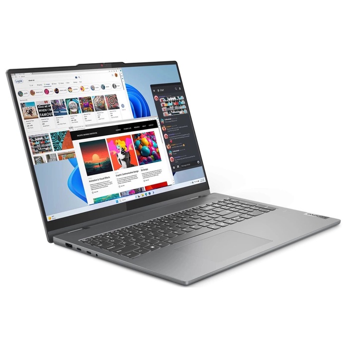 Ноутбук Lenovo IdeaPad 5 16AHP9 Ryzen 7 8845HS 16Gb SSD512Gb AMD Radeon 780M 16" OLED Touch   108278 - фото 51692411