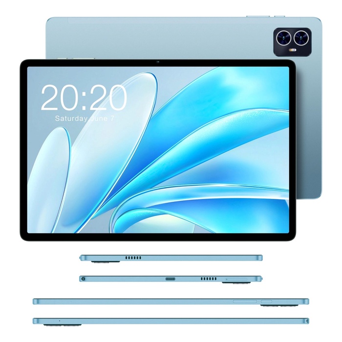 Планшет Teclast M50S T606 (1.6) 8C RAM4Gb ROM128Gb 10.1" IPS 1280x800 Android 14 голубой 13   108278 - фото 51692572