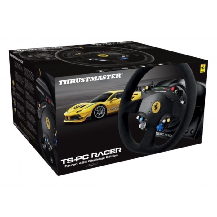 Руль ThrustMaster TS-PC RACER FERRARI 488 Challenge 13кноп. черный - фото 51692609