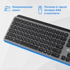 Клавиатура Оклик K859W серый/черный USB беспроводная slim Multimedia (2002136) - фото 51692624 Клавиатура Оклик K859W серый/черный USB беспроводная slim Multimedia (2002136) - фото 51692624