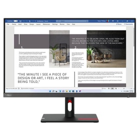 Монитор Lenovo 27" ThinkVision S27i-30 черный IPS LED 4ms 16:9 HDMI матовая 1300:1 300cd 17   108279