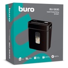 Шредер Buro Home BU-S630 черный (секр.P-4) фрагменты 6лист. 11лтр. скрепки скобы пл.карты - фото 51693003 Шредер Buro Home BU-S630 черный (секр.P-4) фрагменты 6лист. 11лтр. скрепки скобы пл.карты - фото 51693003