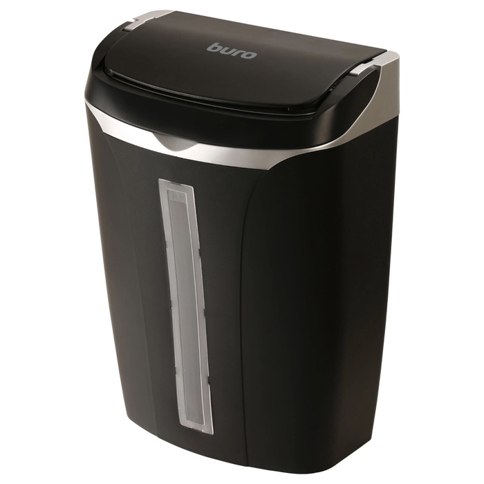 Шредер Buro Home BU-S700AF, чёрный, автоподача, P-4, 50 листов, 14 л, пластик/картон - Фото 1