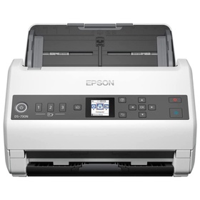 Сканер планшетный/протяжный Epson WorkForce DS-730N (B11B259401/B11B259502) A4 белый