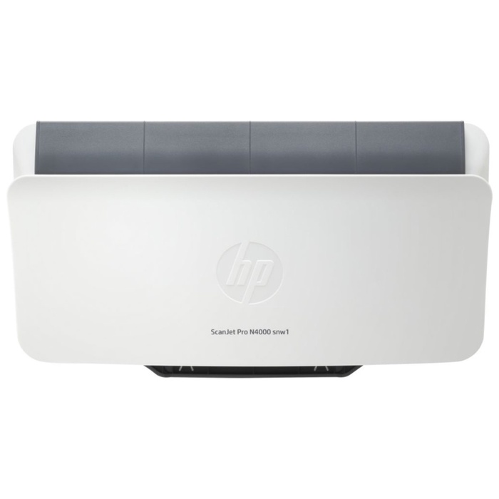 Сканер протяжный HP ScanJet Pro N4000 snw1 (6FW08A) A4 белый/черный - фото 51693030