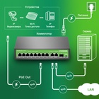 Коммутатор Digma DSP208G-2G-1S-T120 (L2) 10x1Гбит/с 1SFP 8PoE 8PoE+ 120W неуправляемый - фото 51693195 Коммутатор Digma DSP208G-2G-1S-T120 (L2) 10x1Гбит/с 1SFP 8PoE 8PoE+ 120W неуправляемый - фото 51693195