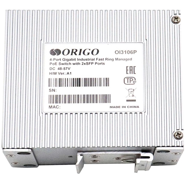 Коммутатор Origo OI3106P/60W OI3106P/60W/A1A (L2) 6x1Гбит/с 2SFP 4PoE+ 60W управляемый - фото 51693237