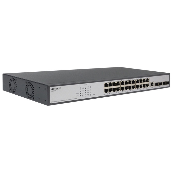 Коммутатор Origo OS3228P/370W OS3228P/370W/A1A (L3) 24x1Гбит/с 4SFP+ 24PoE+ 370W управляемы   108280 - фото 51693283