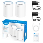 Бесшовный Mesh роутер Cudy M1200(2-Pack) AC1200 10/100BASE-TX белый (упак.:2шт) - фото 51693316 Бесшовный Mesh роутер Cudy M1200(2-Pack) AC1200 10/100BASE-TX белый (упак.:2шт) - фото 51693316