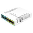 Роутер MikroTik hEX PoE (RB960PGS), 10/100/1000BASE-TX/SFP, белый - Фото 2