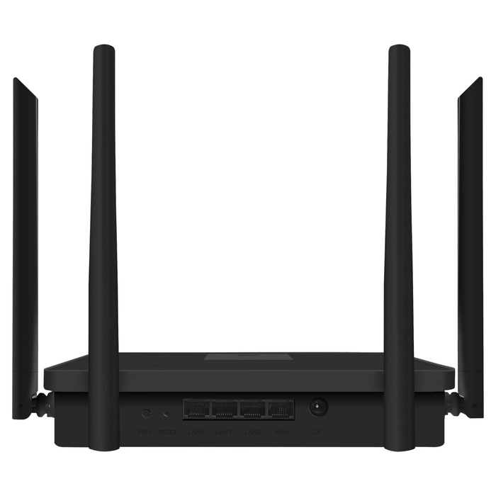 Роутер беспроводной Триколор TR-router-04 (046/91/00057758    ) AC1200 10/100/1000BASE-TX ч   108280 - фото 51693377