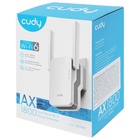 Повторитель беспроводного сигнала Cudy RE1800 AX1800 10/100/1000BASE-TX/Wi-Fi белый - фото 51693395 Повторитель беспроводного сигнала Cudy RE1800 AX1800 10/100/1000BASE-TX/Wi-Fi белый - фото 51693395