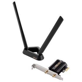 Сетевой адаптер Wi-Fi + Bluetooth Asus PCE-AXE59BT AXE5400 PCI Express x1 2ант.