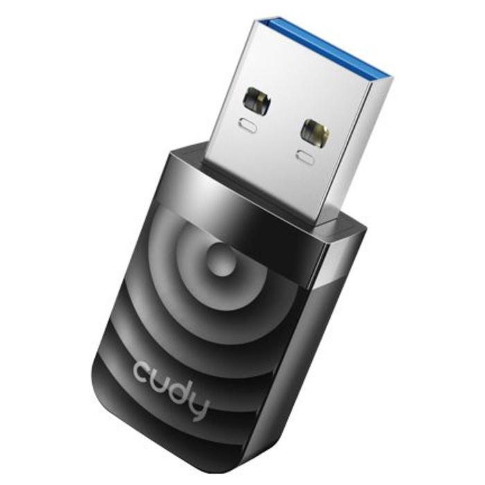 Сетевой адаптер Wi-Fi Cudy WU1300S AC1300 USB 3.0 (ант.внутр.) 1ант. - фото 51693422