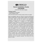 Сетевой адаптер Wi-Fi Origo OW1800M OW1800M/A1A AX1800 USB 3.0 (ант.внеш.несъем.) 2ант. - фото 51693440 Сетевой адаптер Wi-Fi Origo OW1800M OW1800M/A1A AX1800 USB 3.0 (ант.внеш.несъем.) 2ант. - фото 51693440