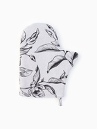 Прихватки 2 шт. «Доляна» Plant leaves: варежка 20×27 см, прихватка 19×19 см, 100% хлопок, 250 г/м² - Фото 4
