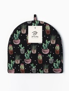 Грелка на чайник Этель Succulents 28×28 см, 100% хлопок, саржа 190 г/м² - Фото 7