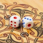 Нарды деревянные большие с шашками, настольная игра "Солдат", 60 х 60 см - Фото 6