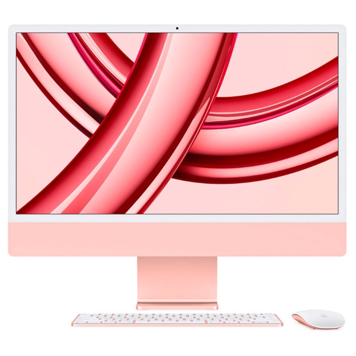 Моноблок Apple 24" iMac with Retina 4,5K display розовый цвет (MQRD3ZP/LL/A) - фото 51690462