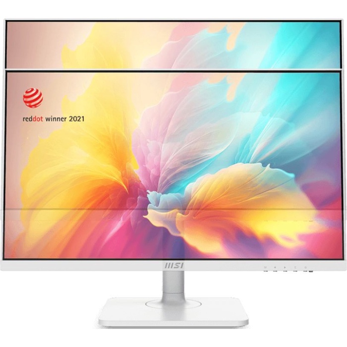 Монитор MSI 23.8" Modern MD2412PW белый IPS LED 1ms 16:9 HDMI M/M матовая HAS Piv 300cd 178   103390 - фото 51688297