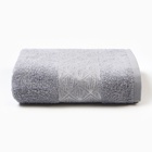 Полотенце махровое Silver snake 50х80см, цвет серый, 360г/м, хл100% - фото 26655268