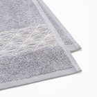 Полотенце махровое Silver snake 50х80см, цвет серый, 360г/м, хл100% - фото 26655269