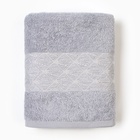 Полотенце махровое Silver snake 50х80см, цвет серый, 360г/м, хл100% - фото 26655271